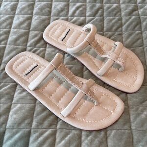 Free People Beige Sandals